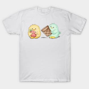 Strawberry ice cream chicks T-Shirt